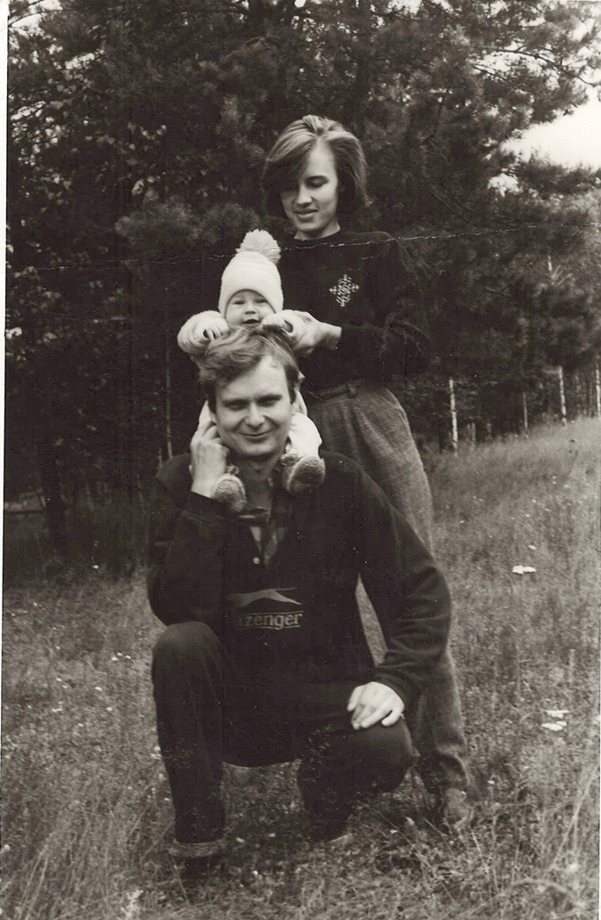 Егор Гордеев с родителями