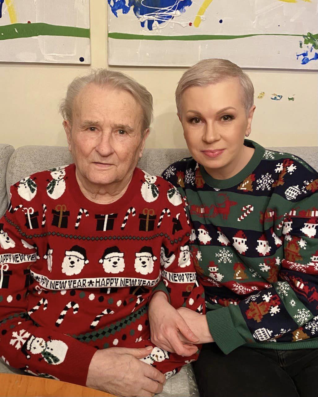 Алла Мазур з татом 1+1