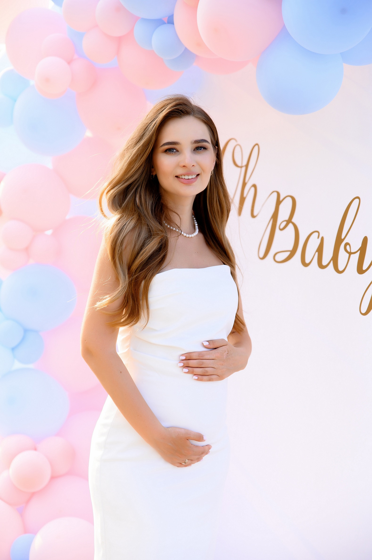 Вагітна Наталя Островська