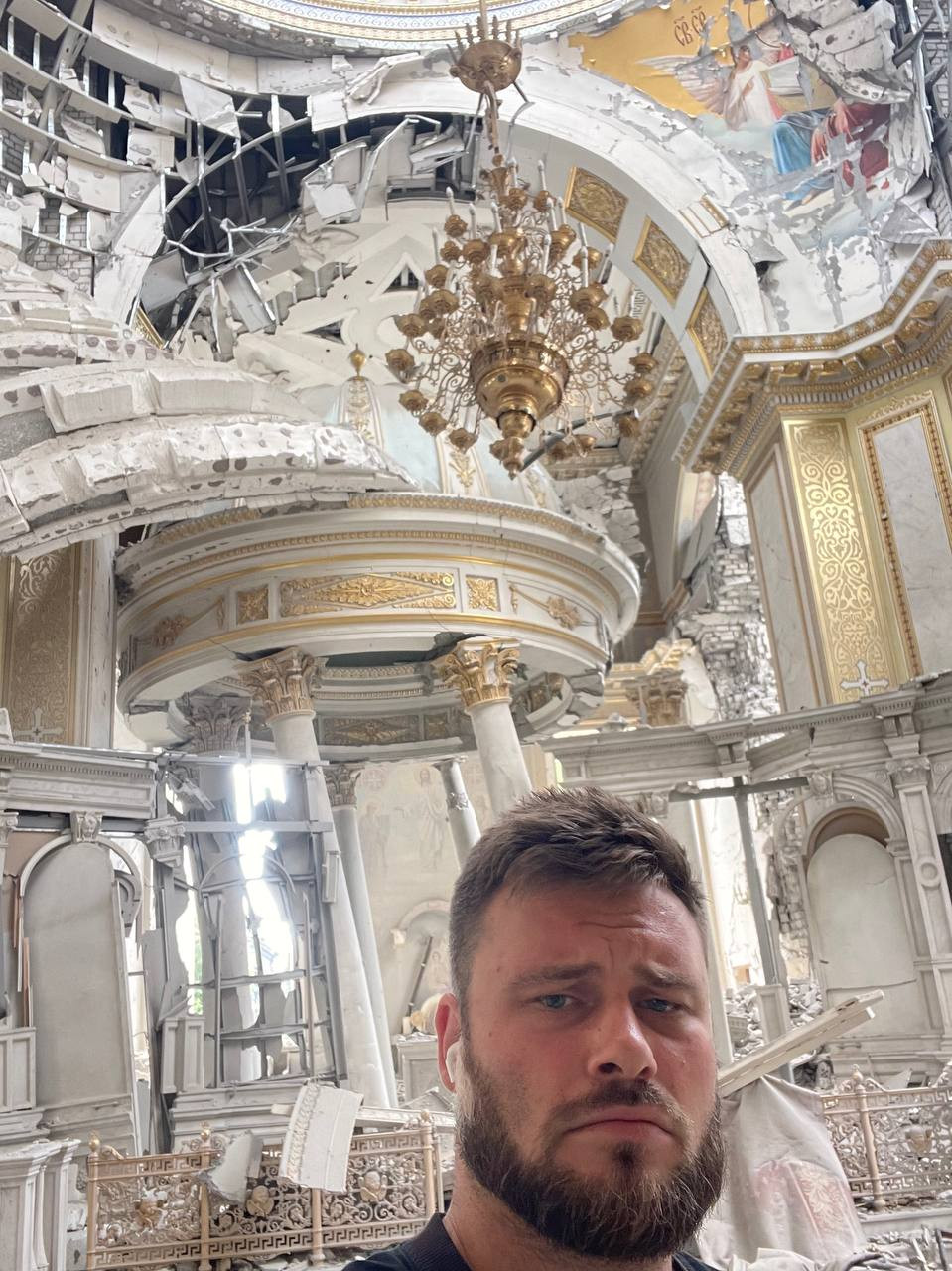 Наслідки обстрілу в Одесі Єгор Гордєєв 1+1