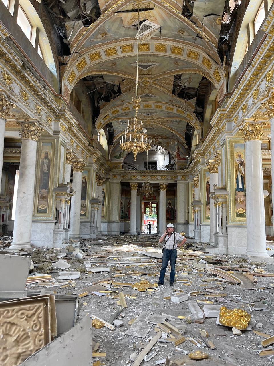 Наслідки обстрілу в Одесі Єгор Гордєєв 1+1