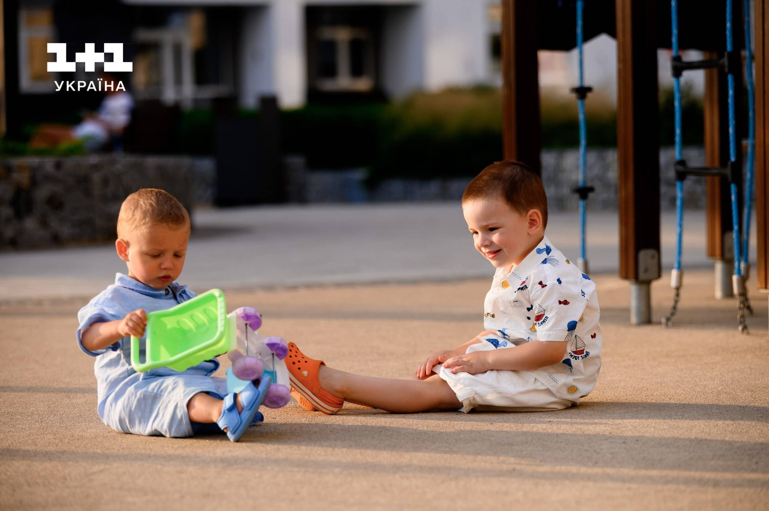 Тімур Мірошниченко з родиною 1+1