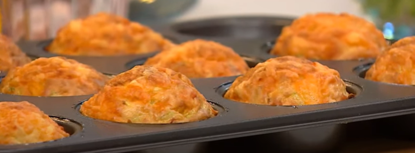 кабачково-сырные капкейки