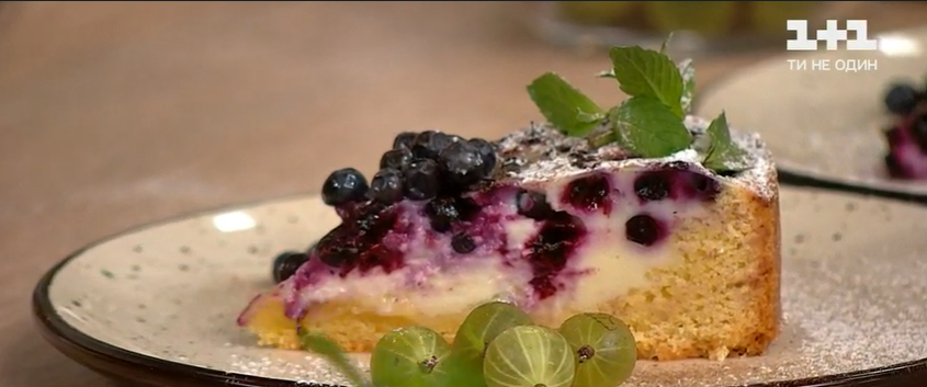 черничный пирог