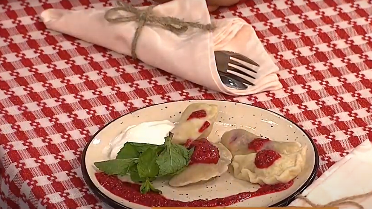 Вареники з вишнями