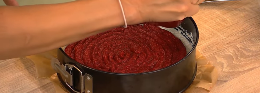 приготування пирога з малини