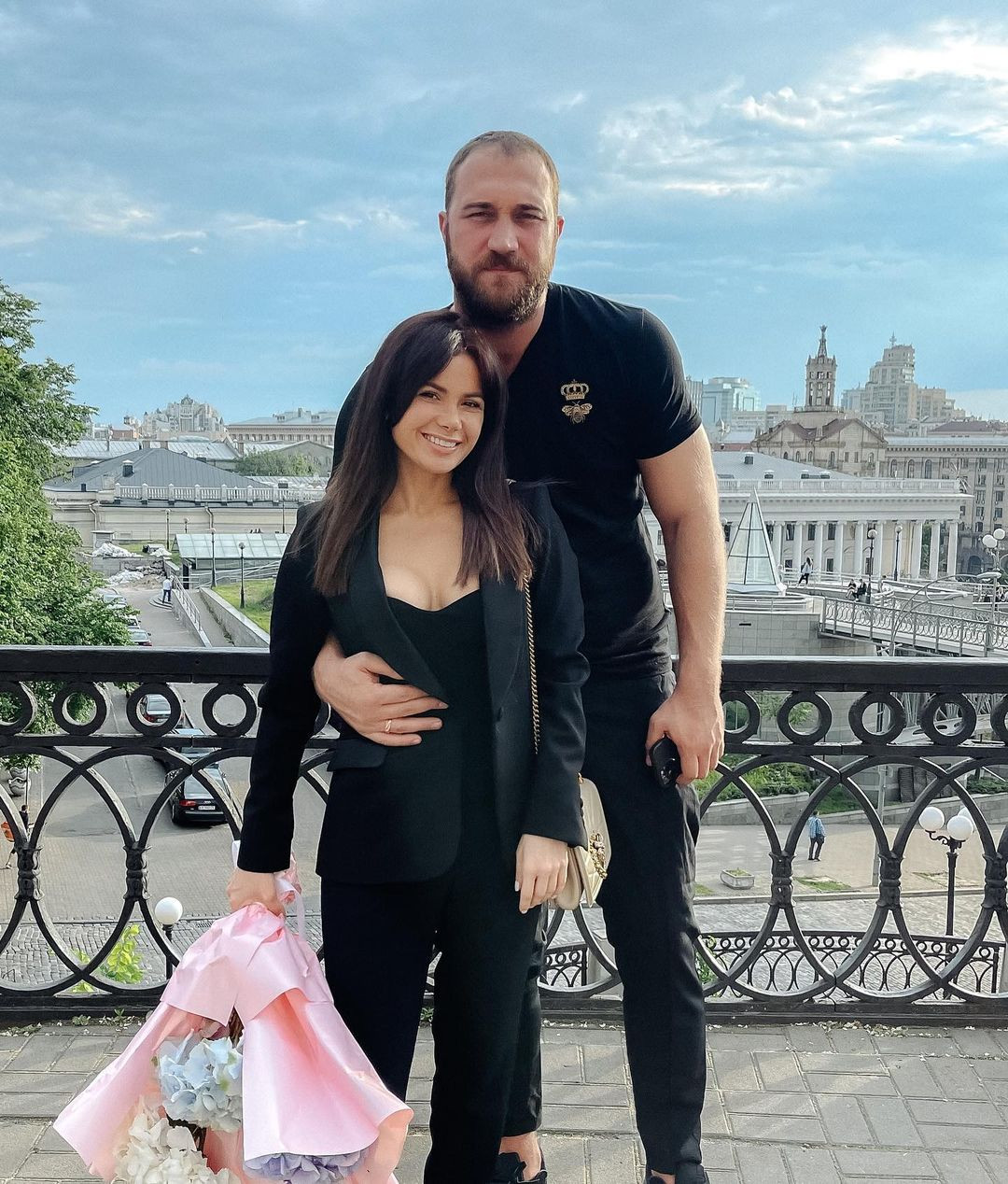 Руслан Ханумак со своей женой на отдыхе