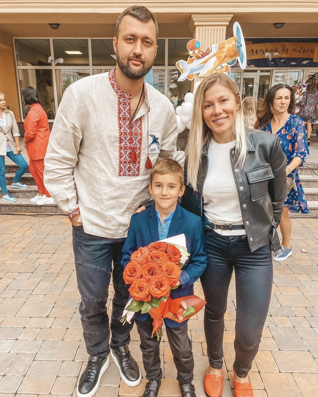 Тамерлан и Алена на первое сентября