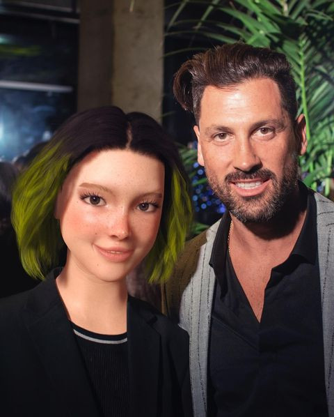 digital-блогерка Астра Стар на презентації «Танці з зірками»