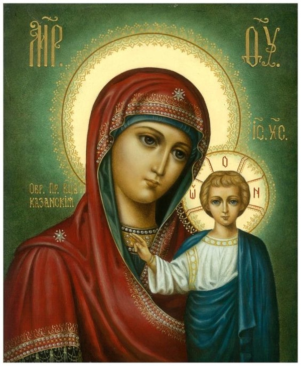 икона Казанской Божьей матери