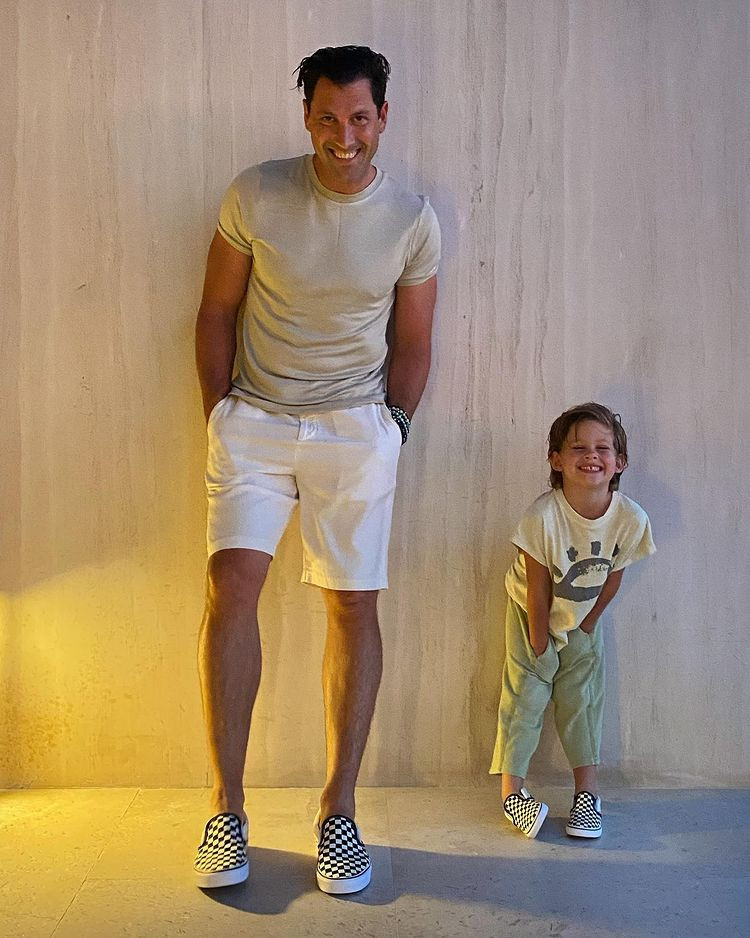 Максим Чмерковський з сином фото