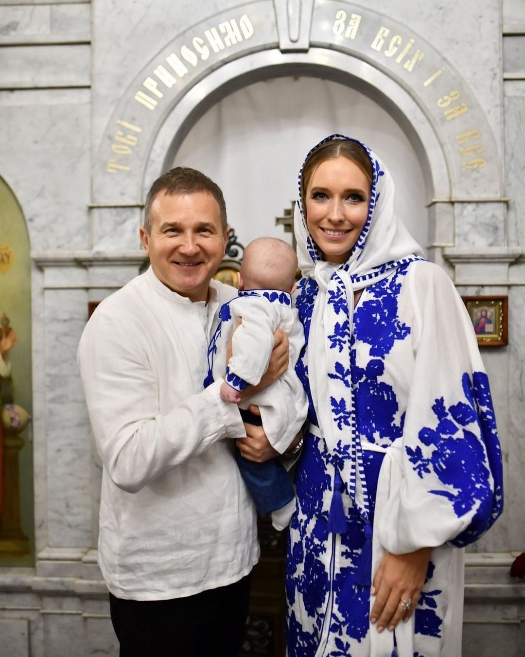 Осадча і Горбунов похрестили сина