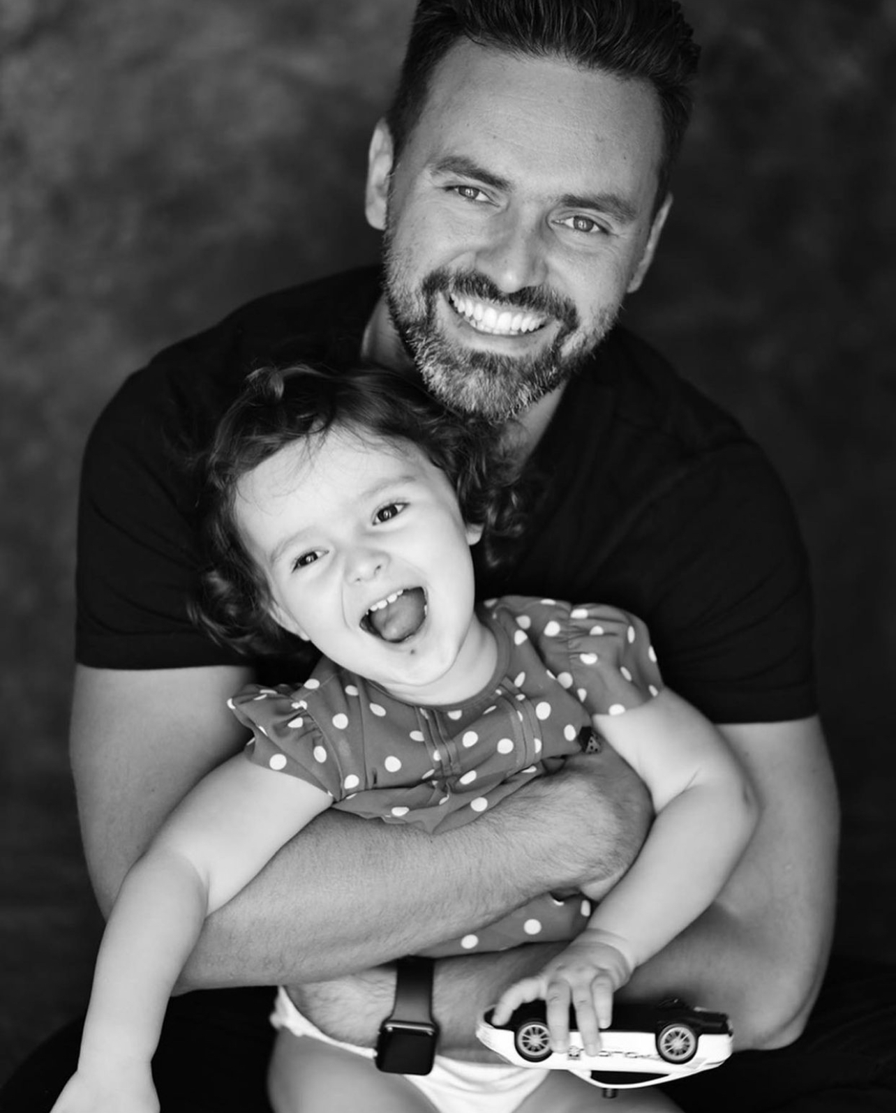 Тімур Мірошніченко з донькою