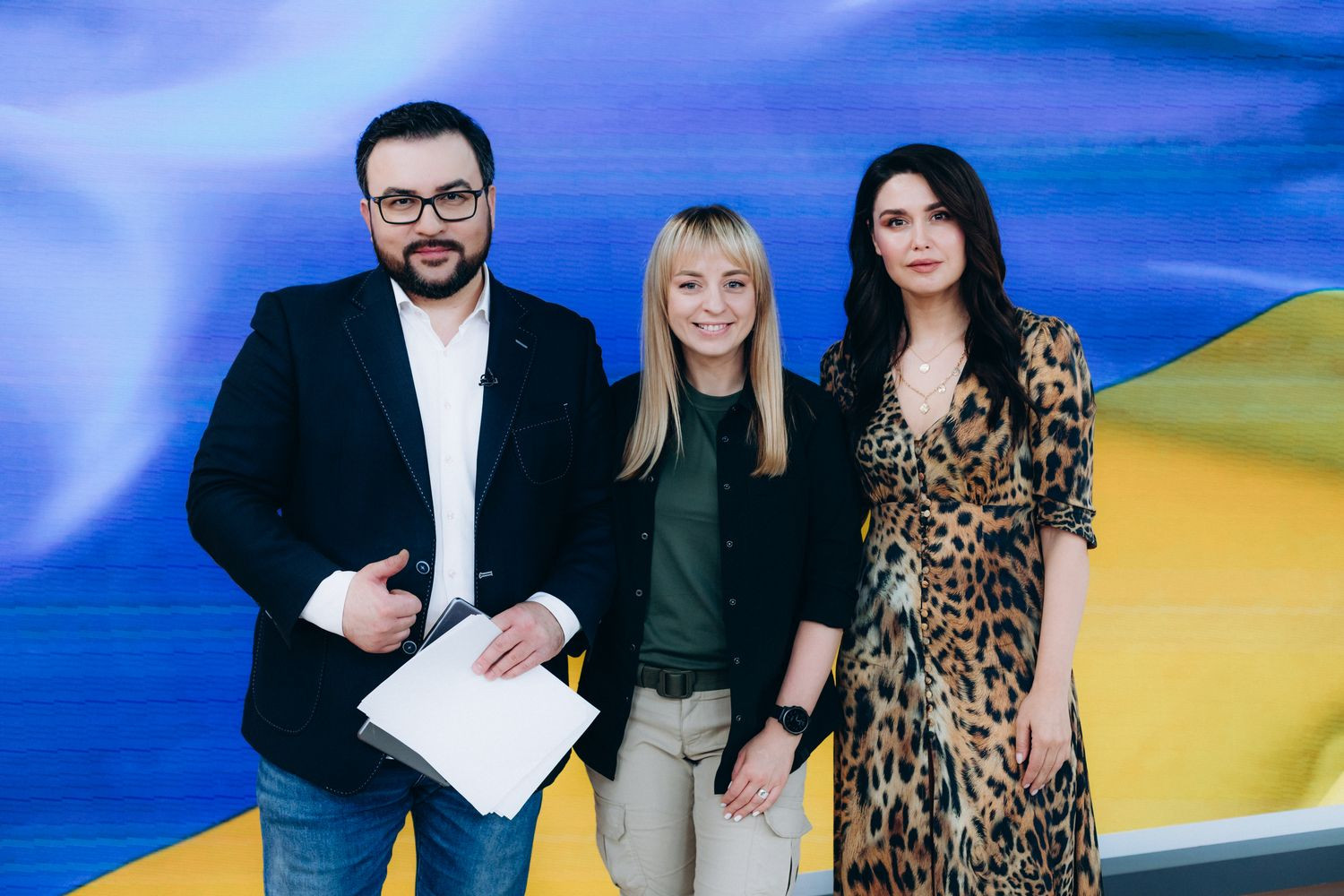 Руслан Сенічкін, Людмила Барбір і Катерина Павліченко