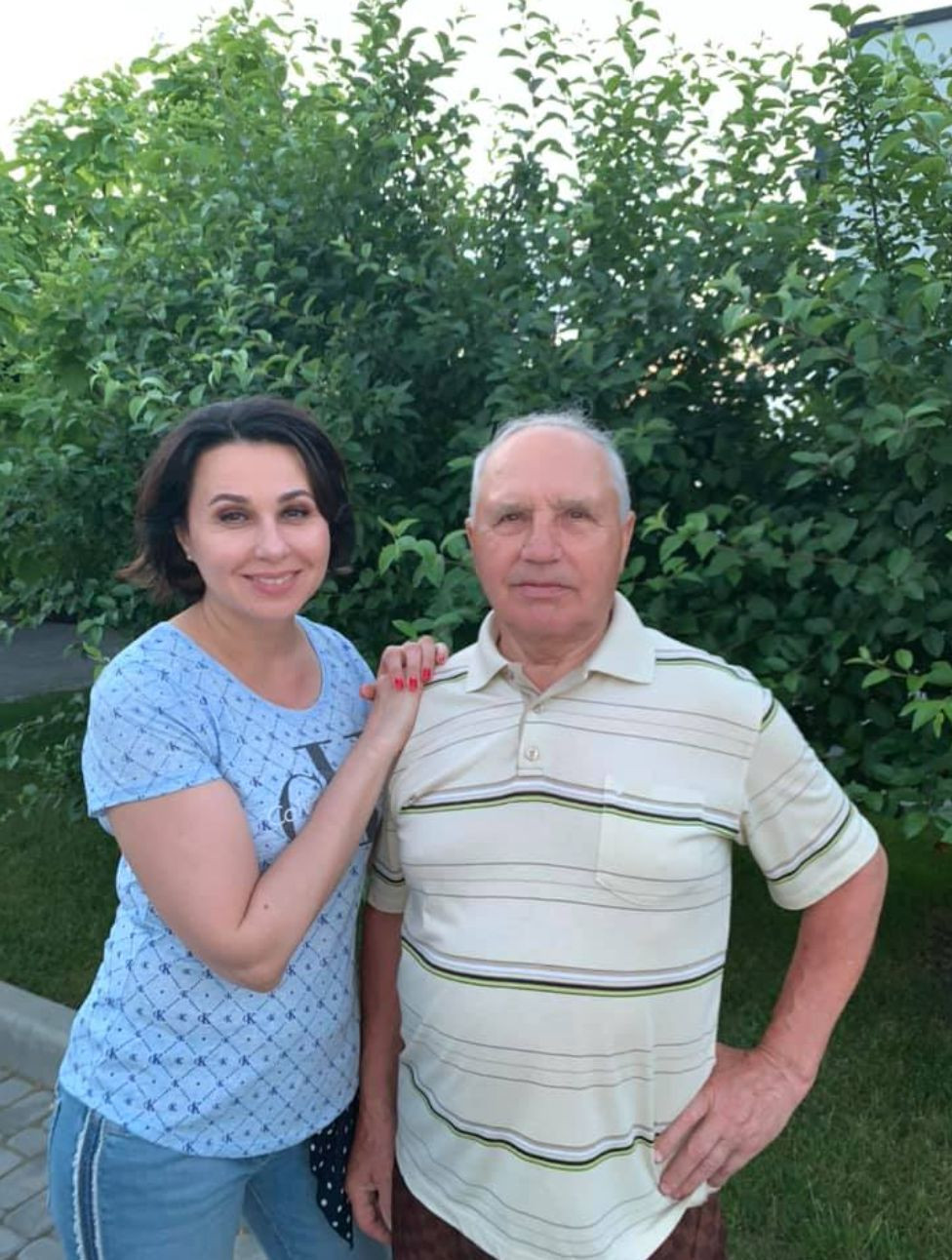 Наталія Мосейчук з батьком