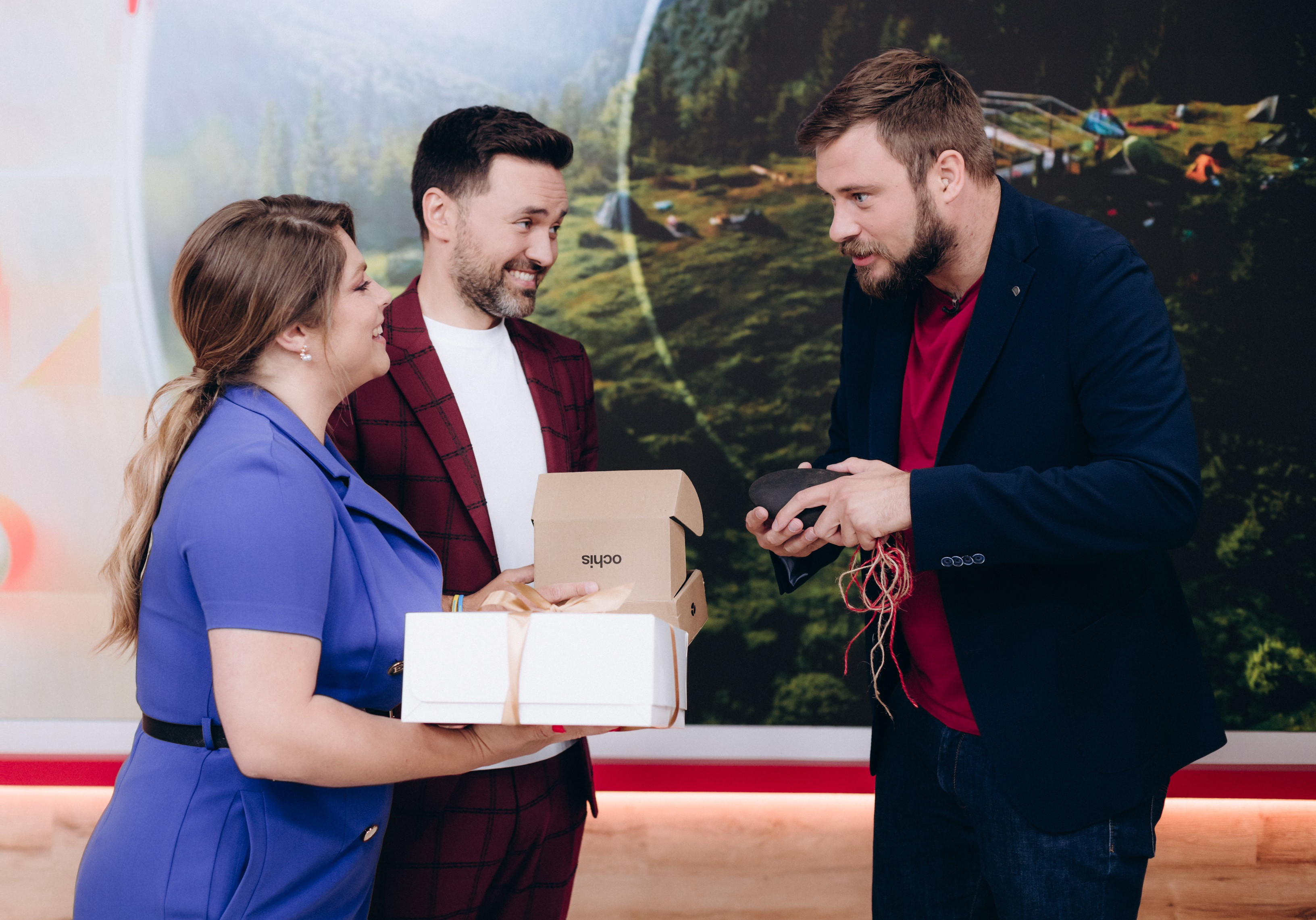 Гордеев, Мирошниченко, Шовкопляс ведущие 1+1