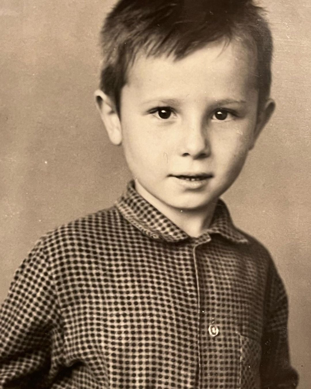 Костя Грубич в дитинствы