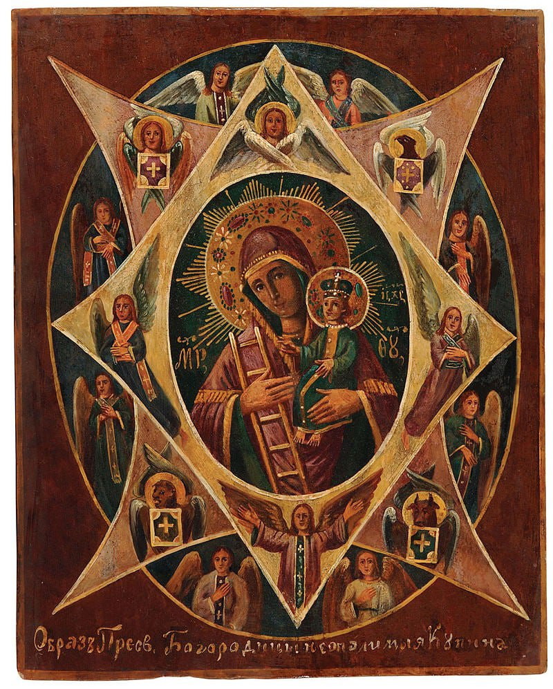 Неопалимая Купина икона