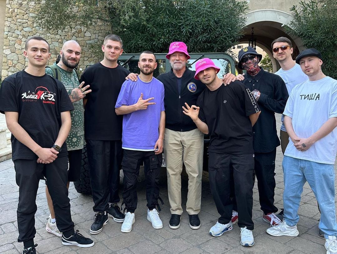 Kalush та Арнольд Шварценеггер