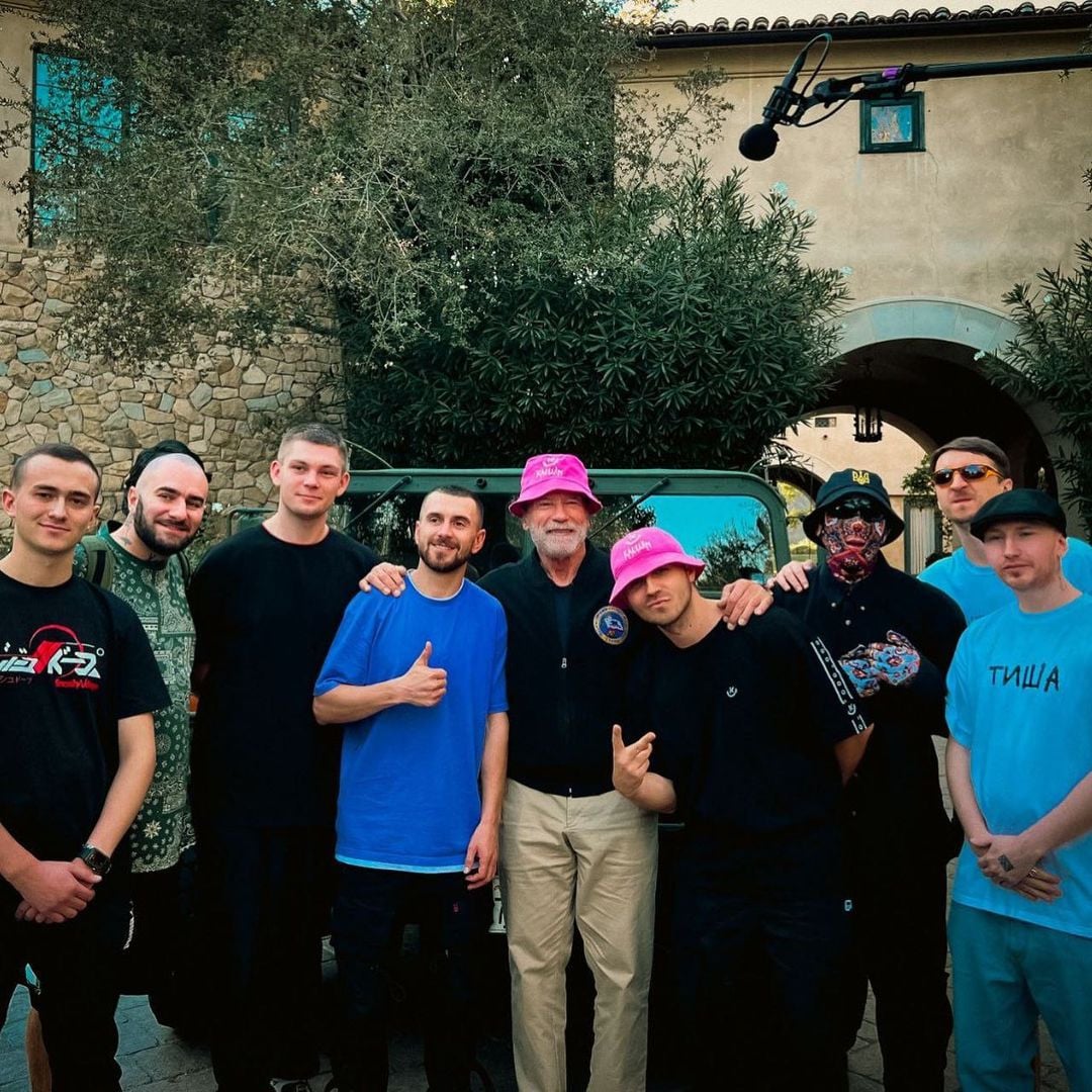 Kalush та Арнольд Шварценеггер фото