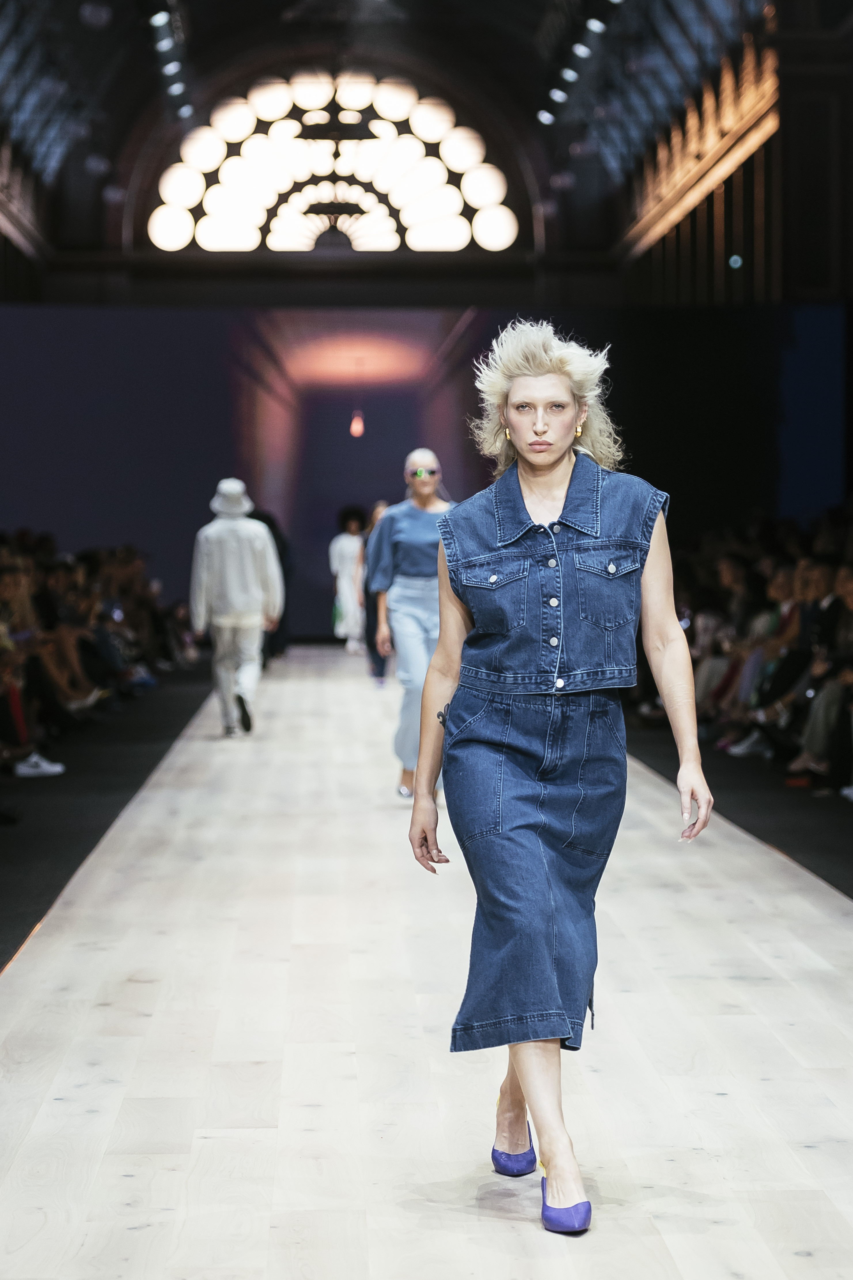 Джинсова спідниця весна-літо 2023 - 1+1