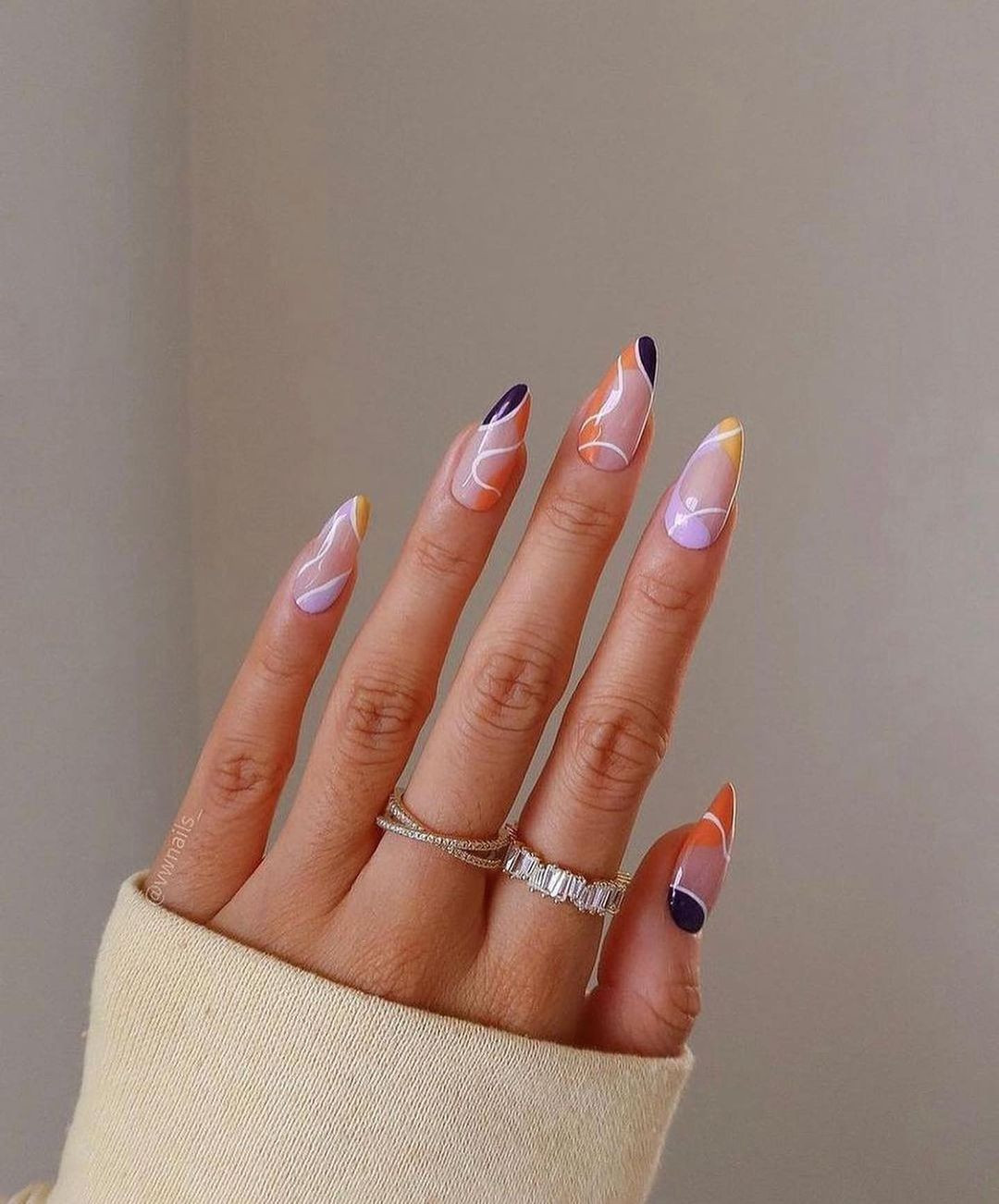 Идеи маникюра для Рыб