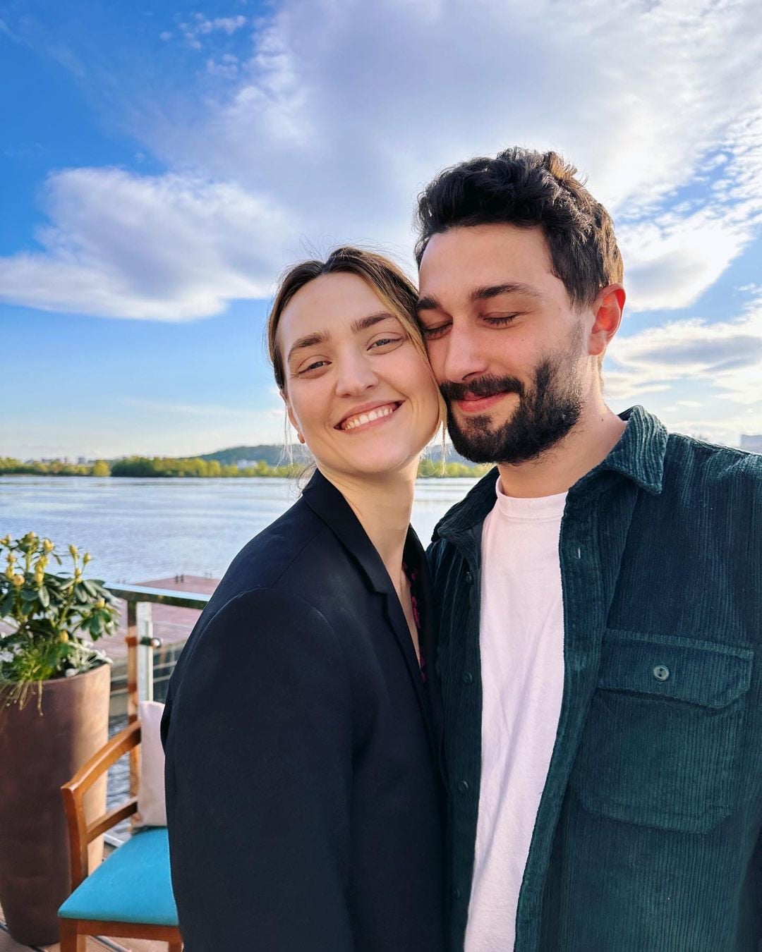 Віра Кекелія з чоловіком Романом 1+11