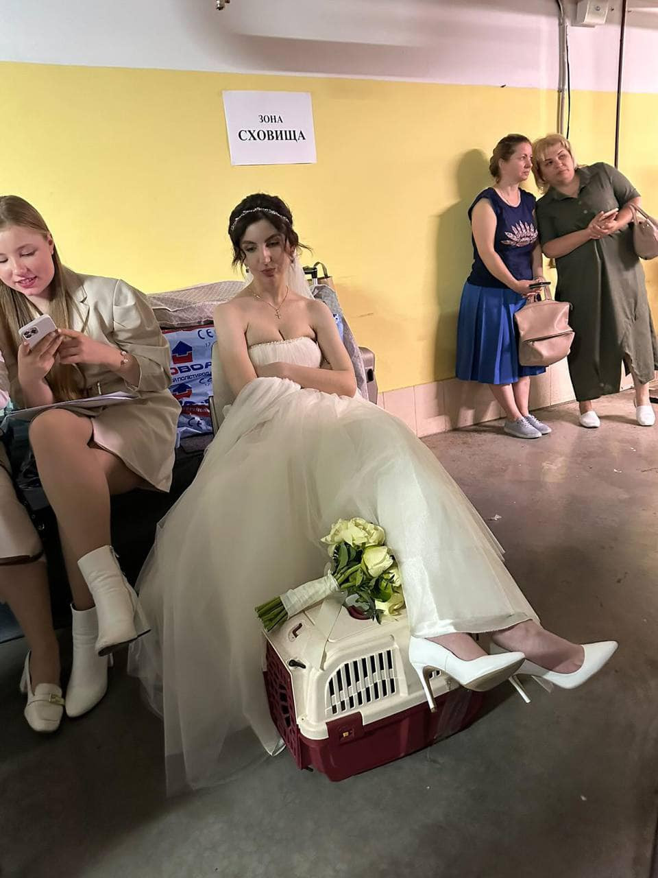 Весілля під час атаки на Київ