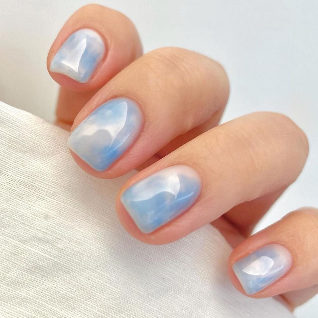 Манікюр на літо омбре - 1+1