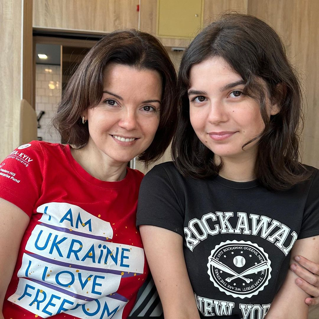 Марічка Падалко з донькою Марією