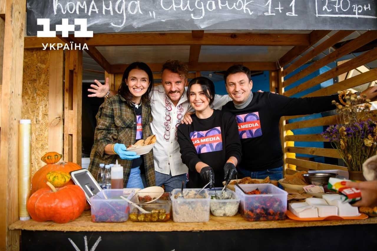 Ведучі "Сніданку з 1+1" на «Кий, ШЕФ, Хорив»