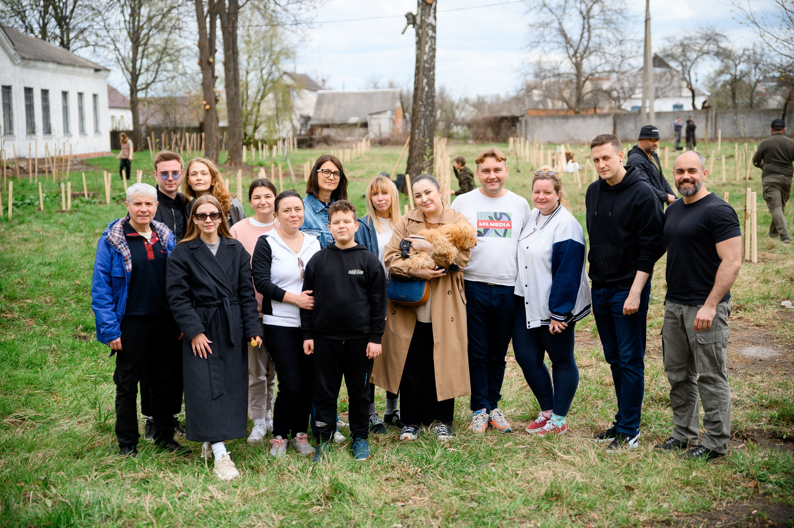 Гай дитячих снів: висадка дерев