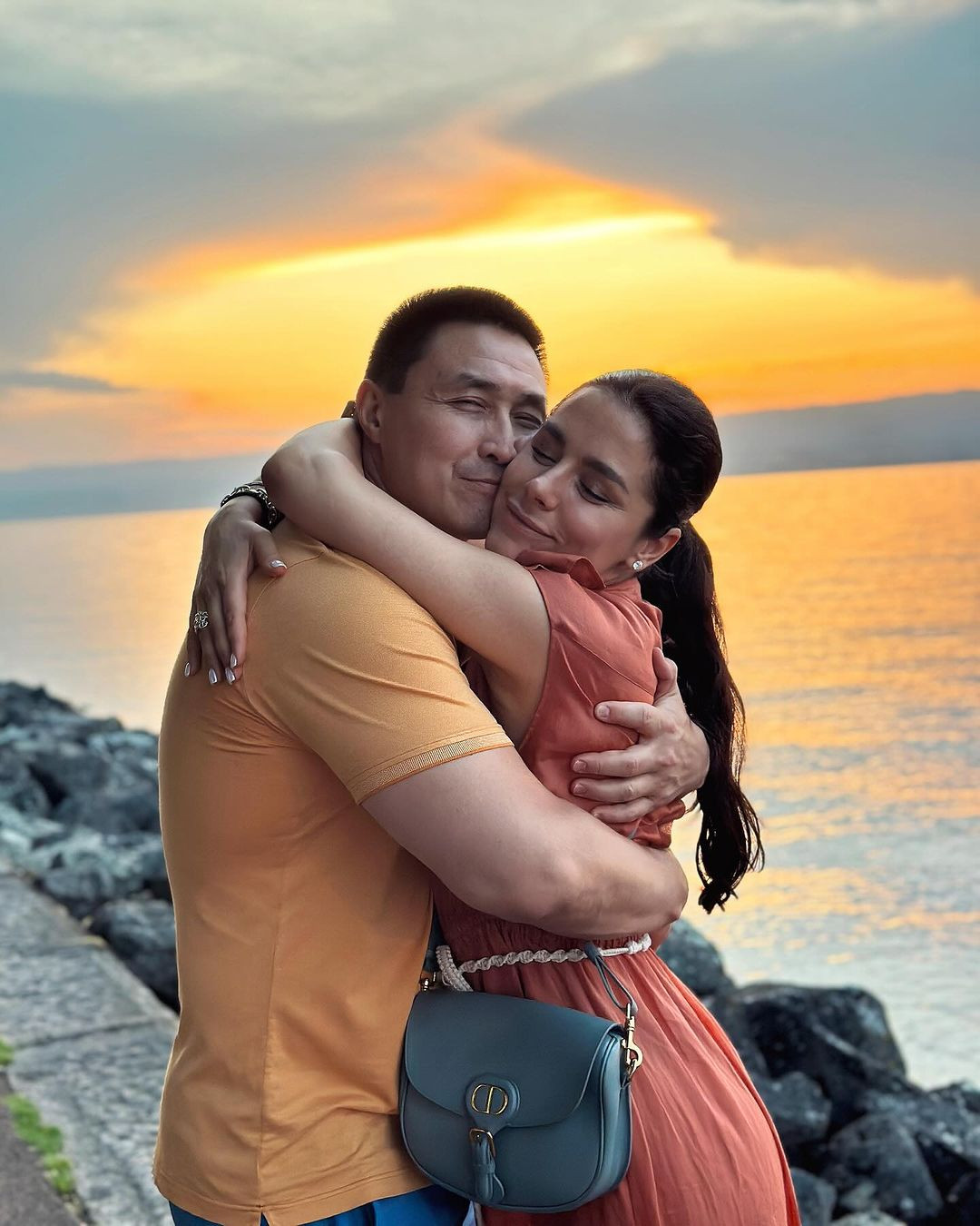 Іванна Онуфрійчук з чоловіком