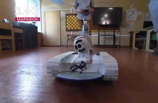 15-летний школьник из Сумщины создал прототип робота-сапера: видео