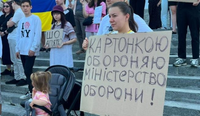 Мітинг проти звільнення Федорова