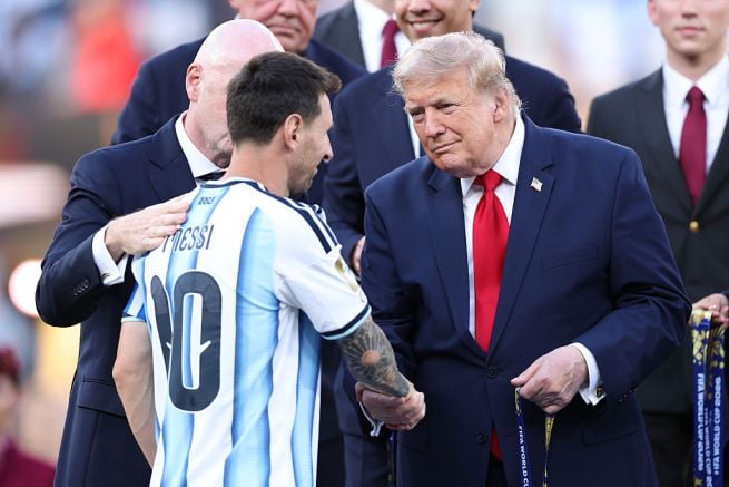 Трамп и Месси