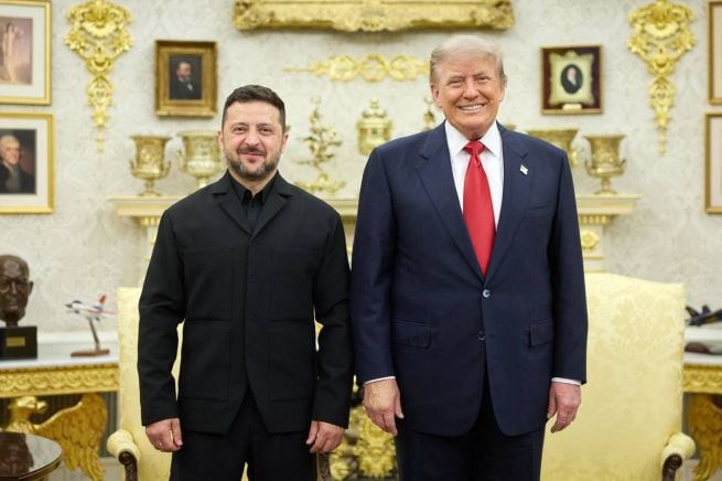 Володимир Зеленський і Дональд Трамп
