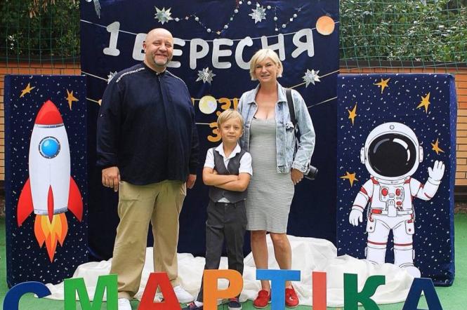 Син Єгора Крутоголова пішов у перший клас і кумедно відреагував на 1 вересня