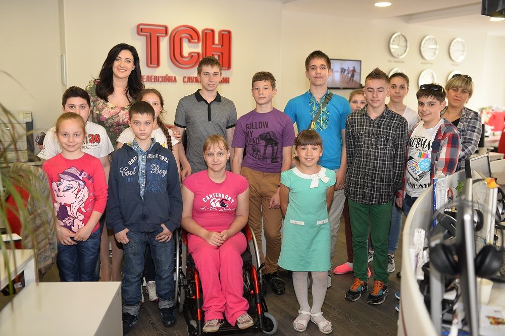 Соломія Вітвіцька провела на каналі 1+1 екскурсію для дітей з обмеженими можливостями 