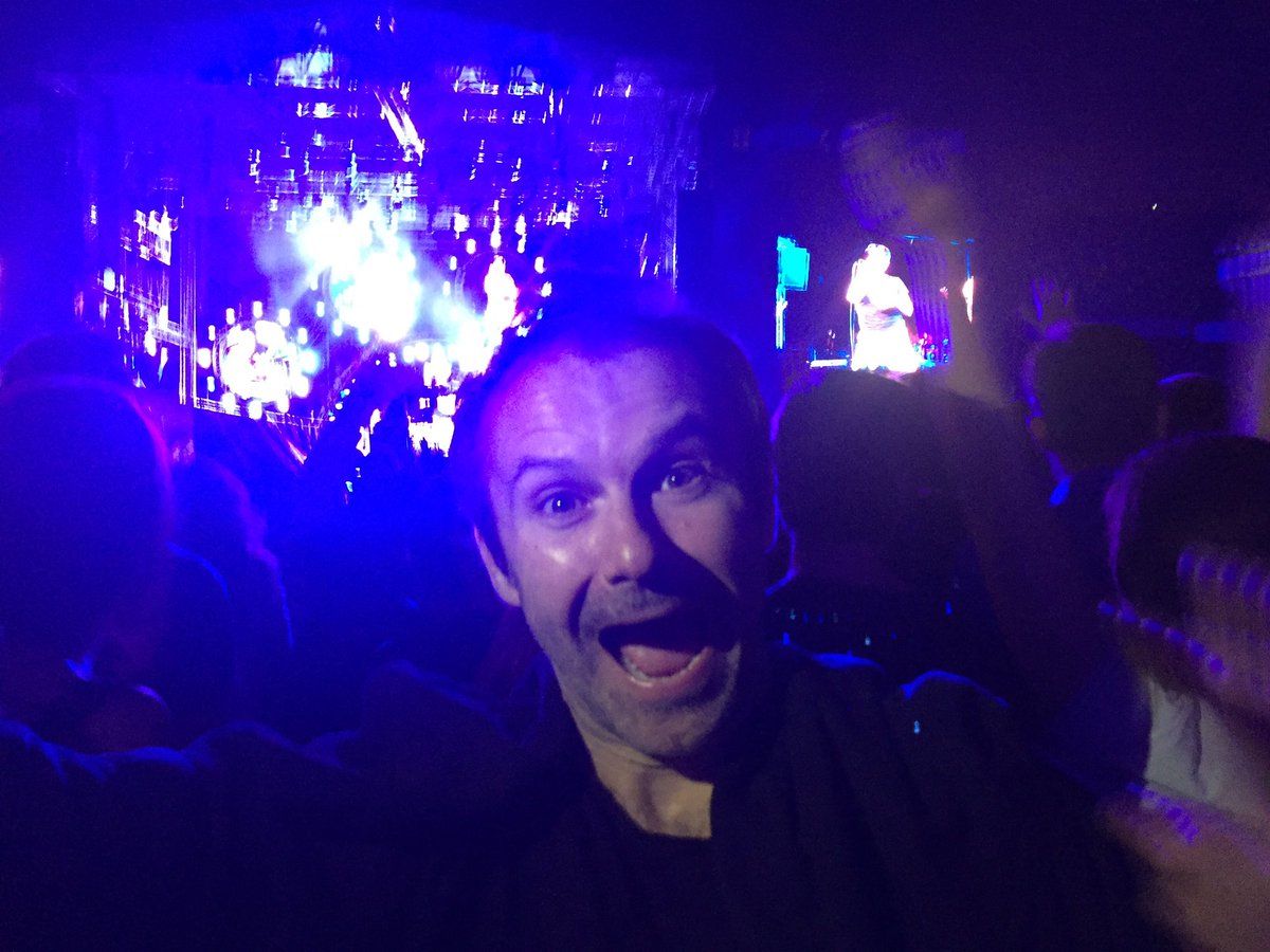 Святослав Вакарчук відвідав концерт Red Hot Chili Peppers