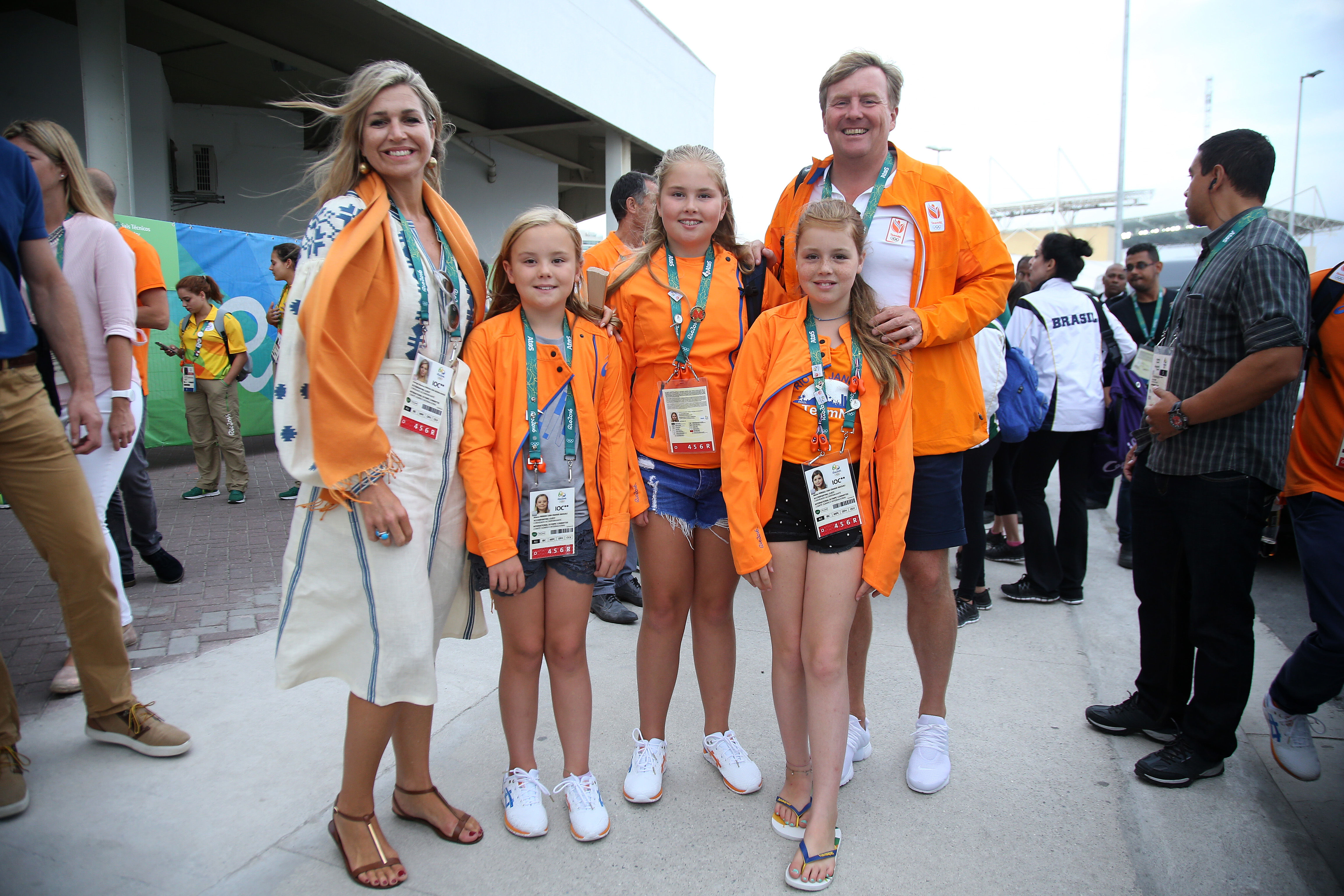 Королева Нідерландів вболівала на Олімпійських іграх 2016 в українській вишиванці