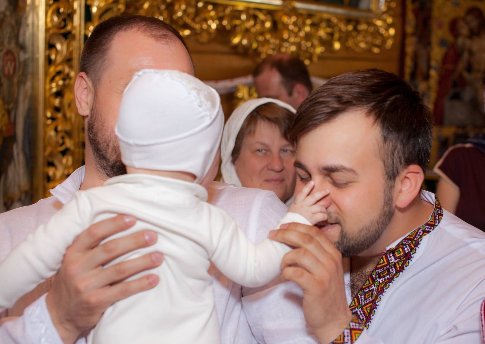 Олексій Душка похрестив доньку 