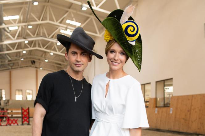 Катя Осадча і Дан Балан на Українському тижні моді