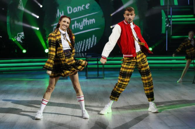 Екатерина Кухар и Франсиско Гомес не усидели на месте во время хип-хопа Ризатдиновой на «Танцах со звездами»
