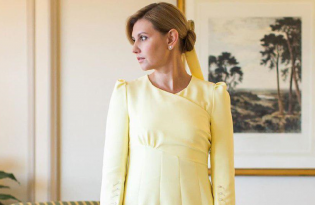 Как создавали платье Елены Зеленской для императорского приема | Первая леди | 1+1