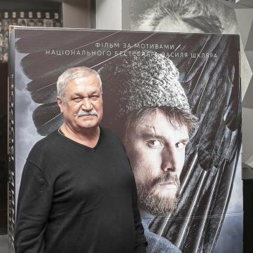 Василь Шкляр на показі фільму "Чорний ворон"