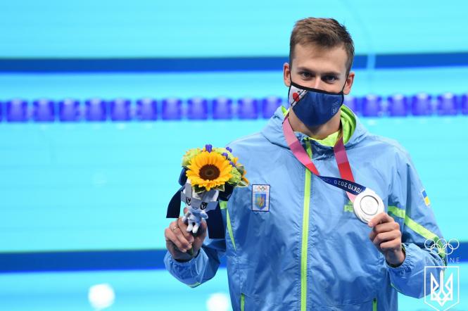  Первое "серебро" в Украины на Олимпиаде-2020: награду завоевал пловец Михаил Романчук