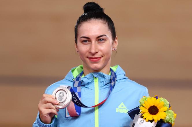 Велосипедистка Олена Старікова стала шостим срібним призером Олімпіади у Токіо