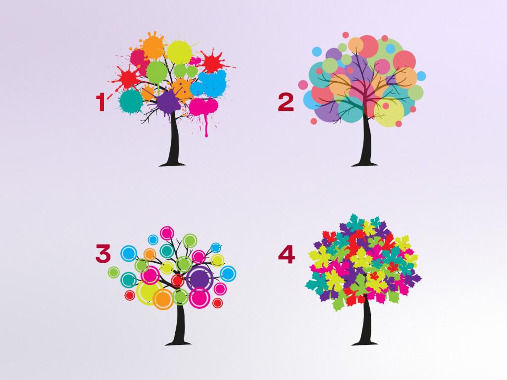 Психологический тест по картинке с деревьями "Что вас ждет этой осенью?"