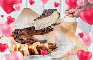 Який десерт приготувати на День закоханих: рецепт баскського чізкейку